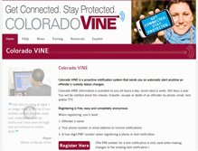 Tablet Screenshot of colorado-vine.com